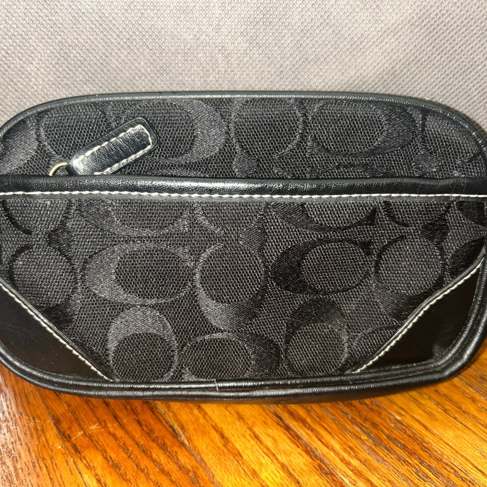 Coach signature waist body bag